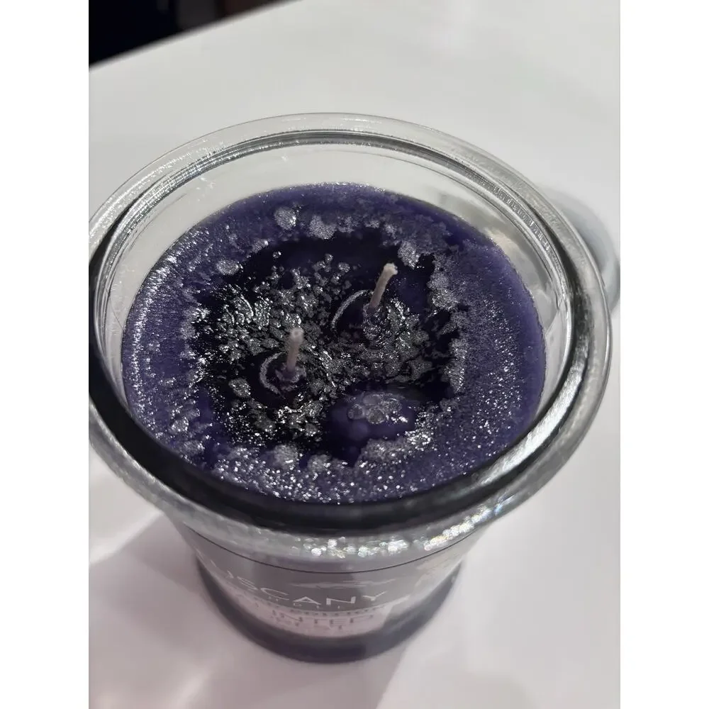 Tuscany Candle Halloween Haunted Forest 18oz Essential Oil Eerie Fog OakMoss Ltd